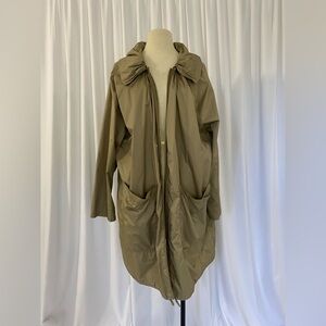 Ischiko Tan Women's Rain Jacket